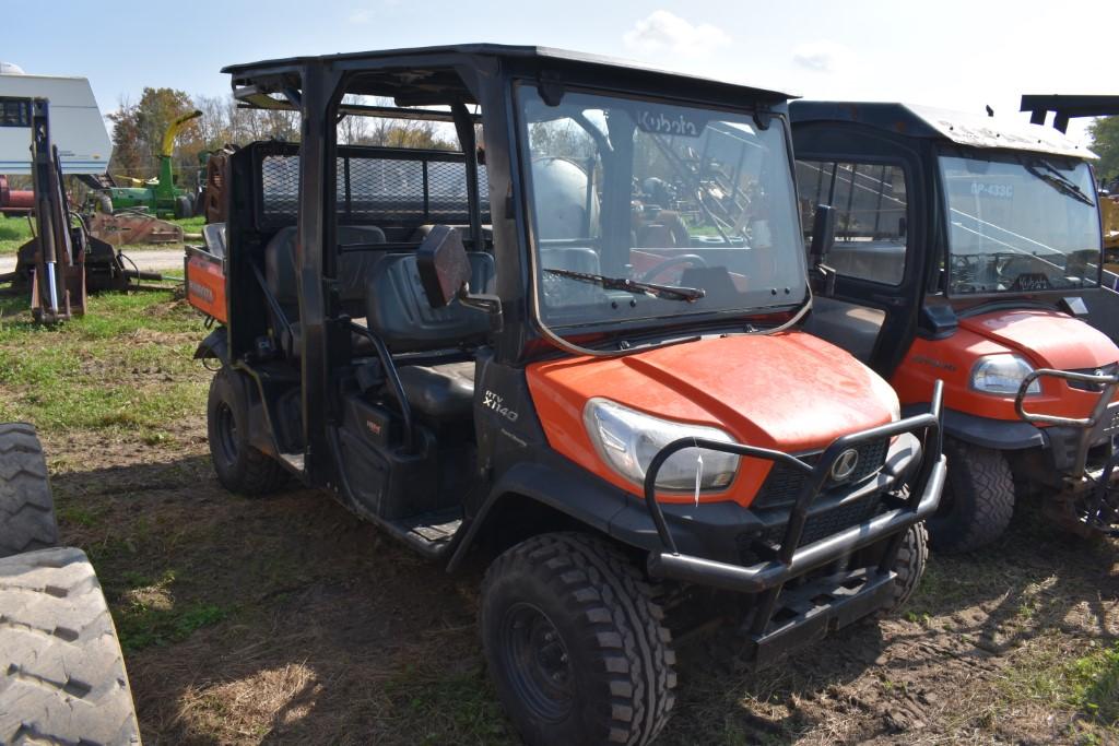 Kubota X1140 RTV Diesel Side by Side utility Vehicle