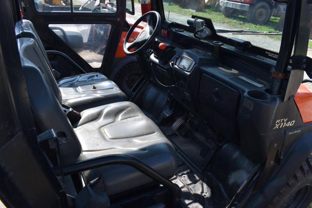 Kubota X1140 RTV Diesel Side by Side utility Vehicle