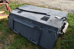 new but Weathered Wolverine Sweeper Bucket
