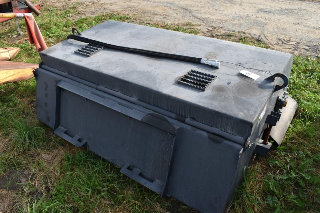 new but Weathered Wolverine Sweeper Bucket