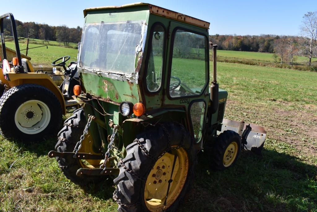 John Deere 750 Tractor with Snow Blade