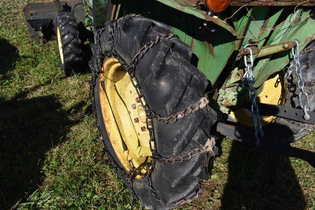 John Deere 750 Tractor with Snow Blade