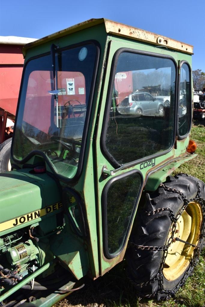 John Deere 750 Tractor with Snow Blade