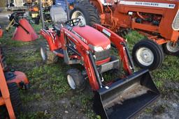 Massey Ferguson GC1715 Compact Tractor with Loader