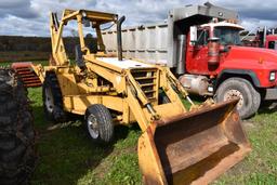International 3500 Diesel Back Hoe and Loader