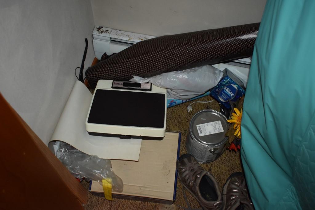 Contents of Closet including clothes and other items