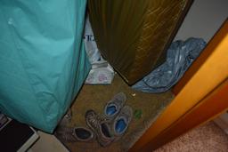 Contents of Closet including clothes and other items