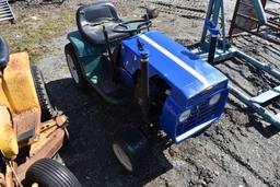 Lawn Tractor with Twin Stacks