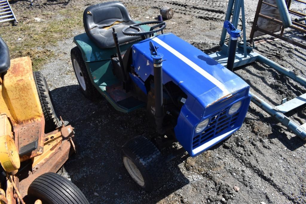 Lawn Tractor with Twin Stacks