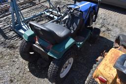 Lawn Tractor with Twin Stacks