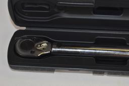 Pittsburgh 3/8" Click Type 80ftlb Torque Wrench