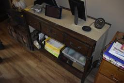 3 Drawer Entry Way Table