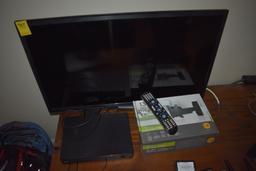 Furion 32" TV with Wall Mount Bracket and DVD Player