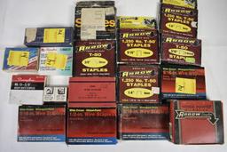 13 Boxes of Staples for Staple Gun