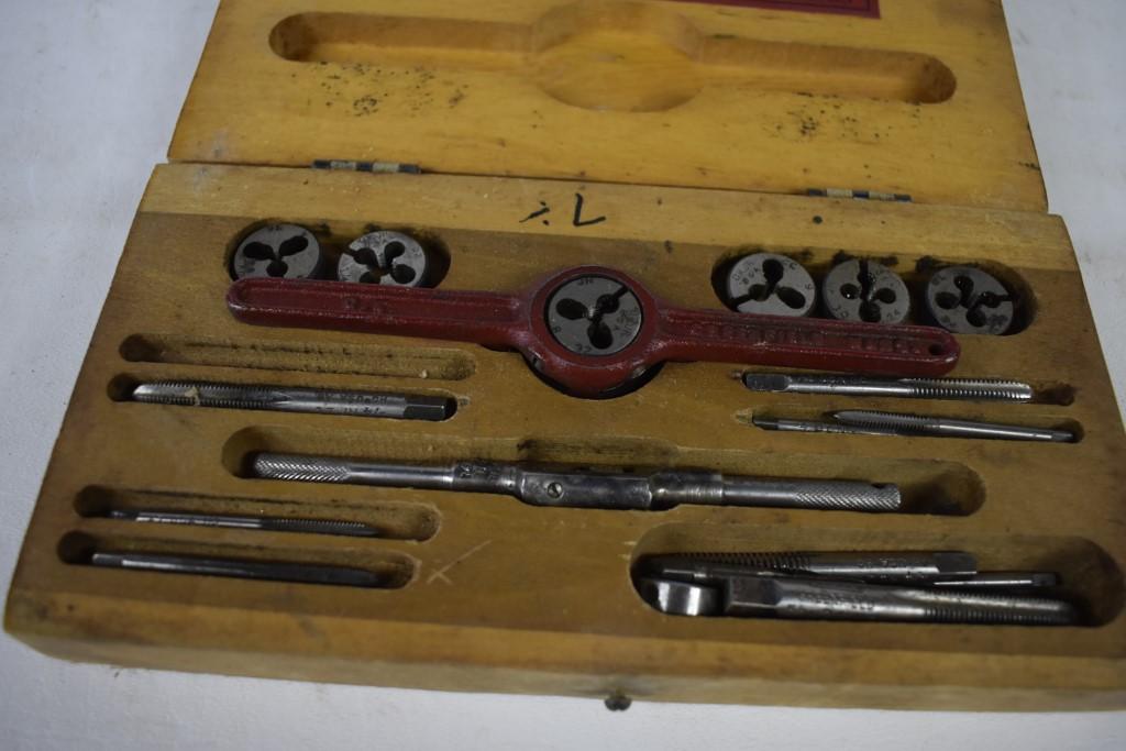 Greenfield O.K. Junior Round Die Small Tap and Die Set