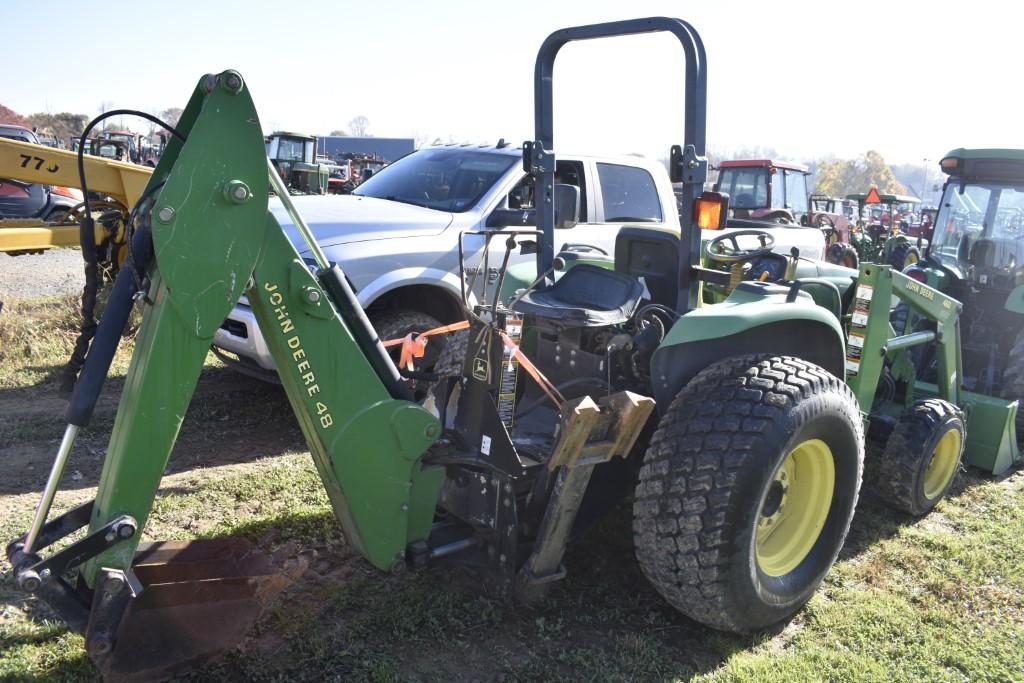 John Deere 4600 Backhoe Loader Tractor