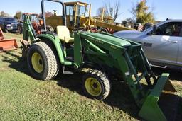 John Deere 4600 Backhoe Loader Tractor