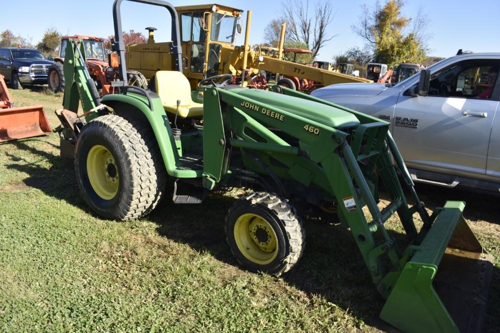 John Deere 4600 Backhoe Loader Tractor