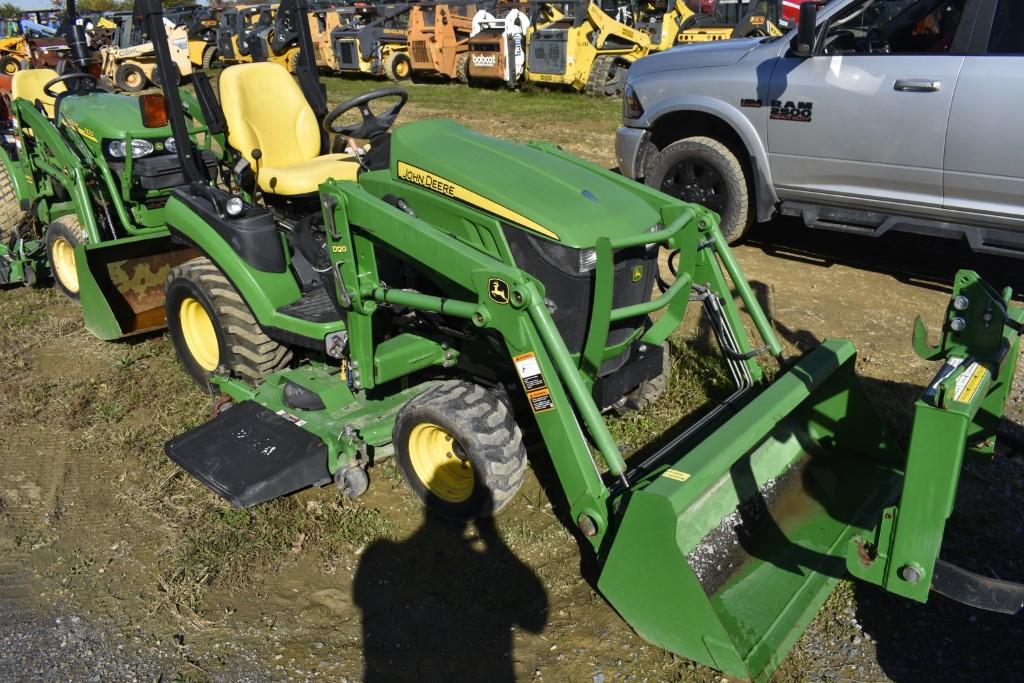 John Deere 1026R Mower Loader Tractor