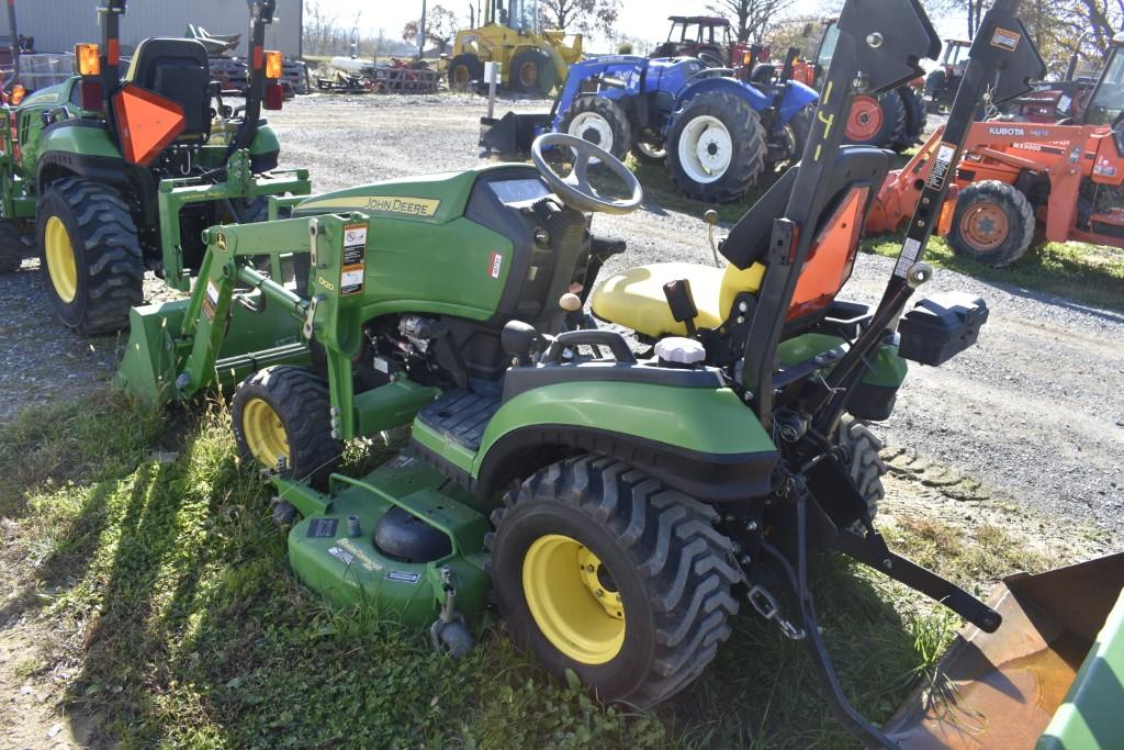 John Deere 1026R Mower Loader Tractor