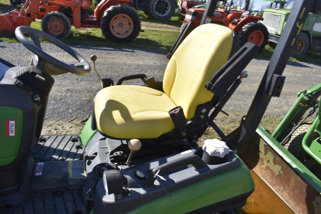 John Deere 1026R Mower Loader Tractor