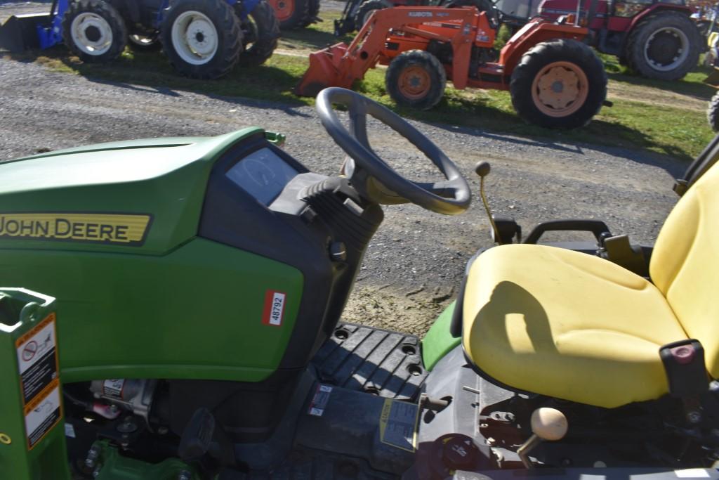 John Deere 1026R Mower Loader Tractor
