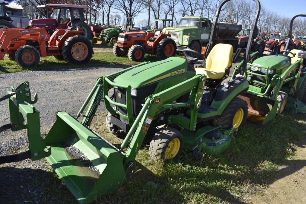 John Deere 1026R Mower Loader Tractor