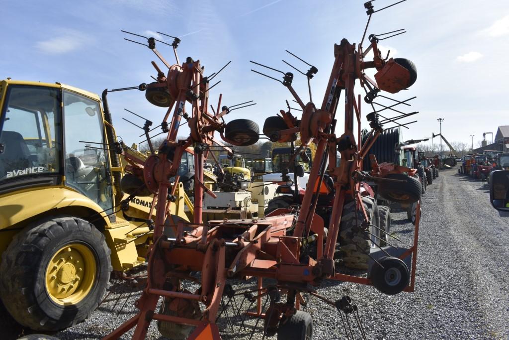 Kuhn GF 8501 DigiDrive 8 Star Tedder