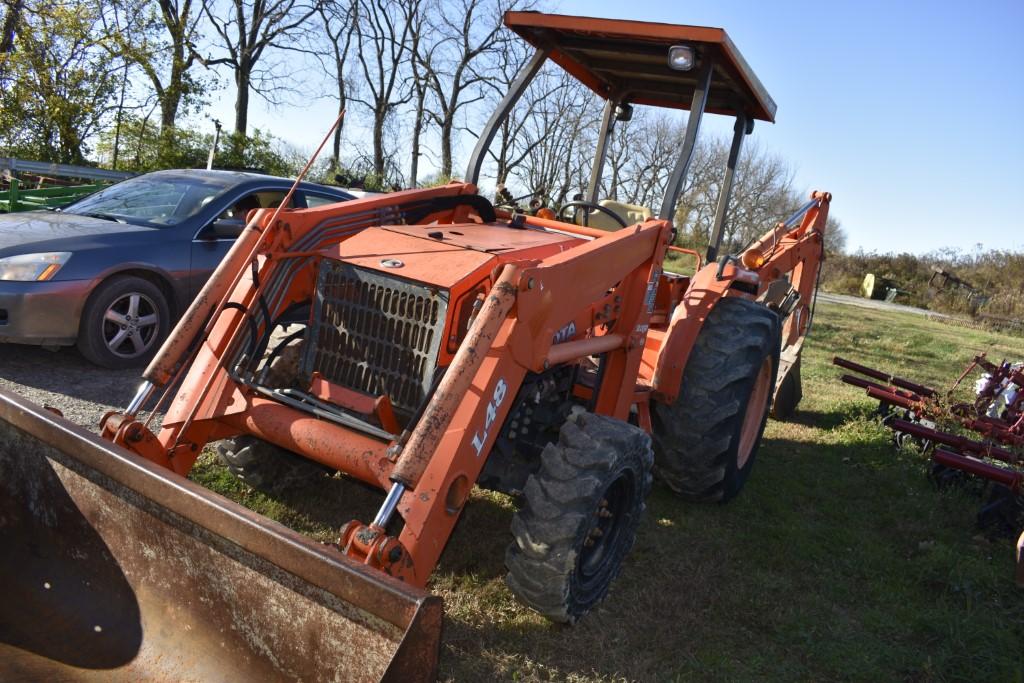 Kubota L48 Backhoe Loader Tractor