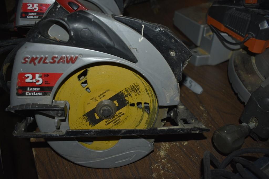 Two Skilsaw 5750 Corded Circular Saws