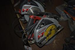 Two Skilsaw 5750 Corded Circular Saws