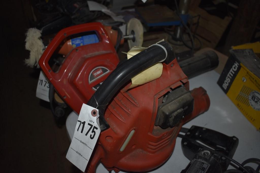 Two Leaf Blowers