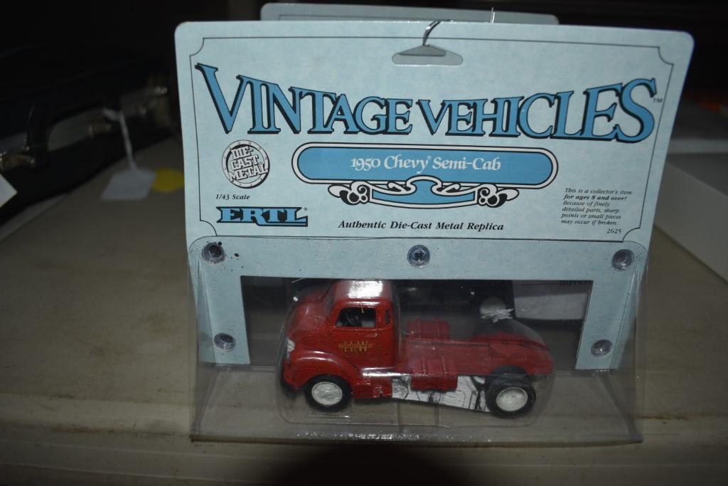 Three Ertl Vintage Vehicles
