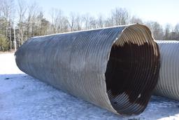 Galvanized 20' x 72" Corrugated Galvinized Pipe