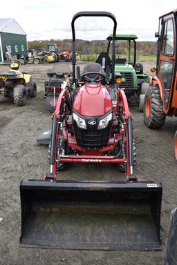 Mahindra Emax 20S Loader Mower Tractor