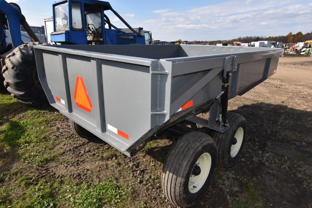 2023 Creek Bank Welding Farm Dump Trailer on Tandem Axle Running Gear