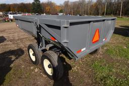2023 Creek Bank Welding Farm Dump Trailer on Tandem Axle Running Gear