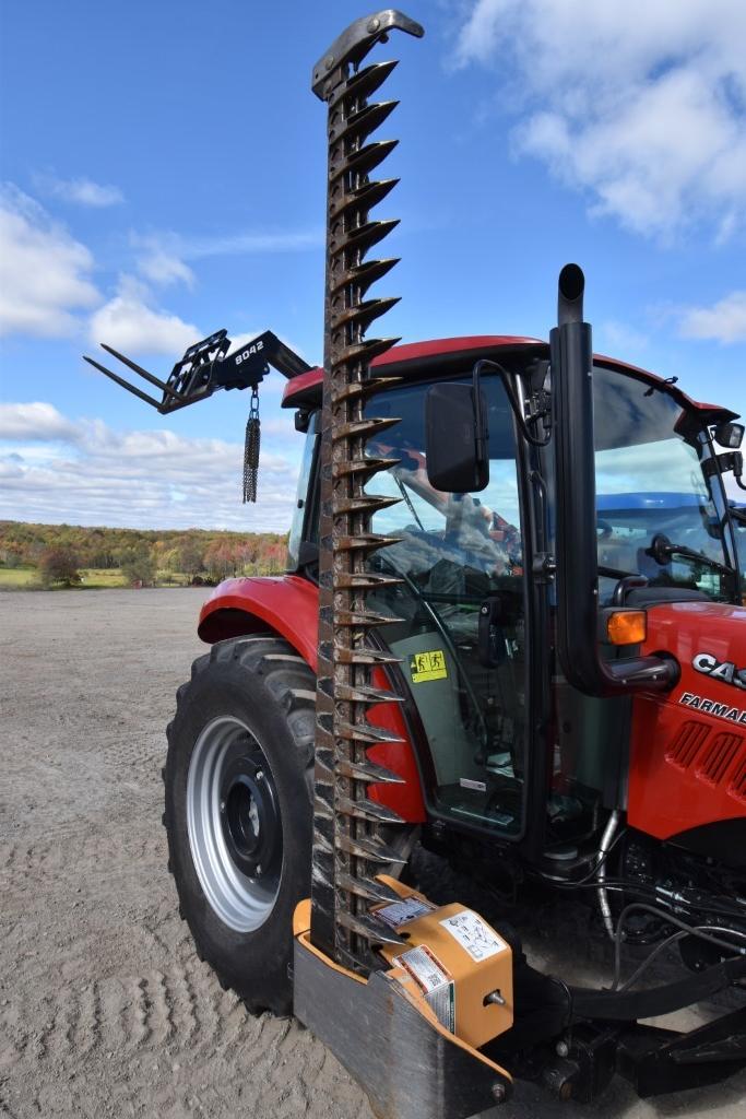 Case International Farmall 75C Sickle Bar Mower Tractor