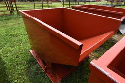 KC Self Tipping Fork Mounted Dumpster