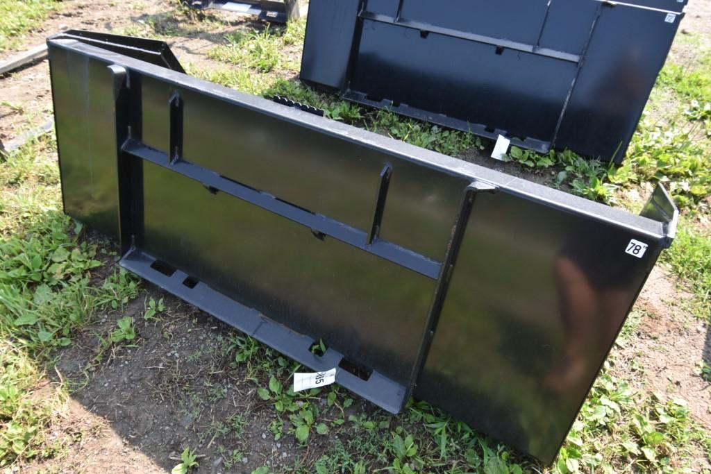 Quick Attach 78" High Capacity Bucket