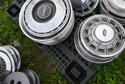 Pallet of Hub Caps