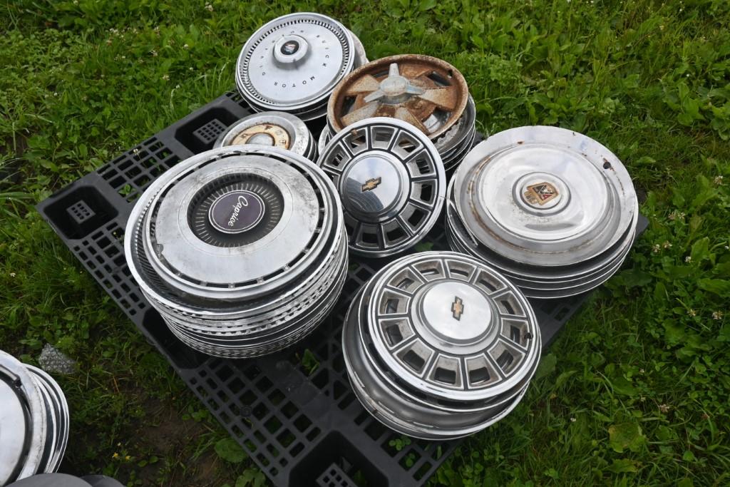 Pallet of Hub Caps