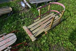 Nantucket Flyer Sled and Flexible Flyer Runner Sled