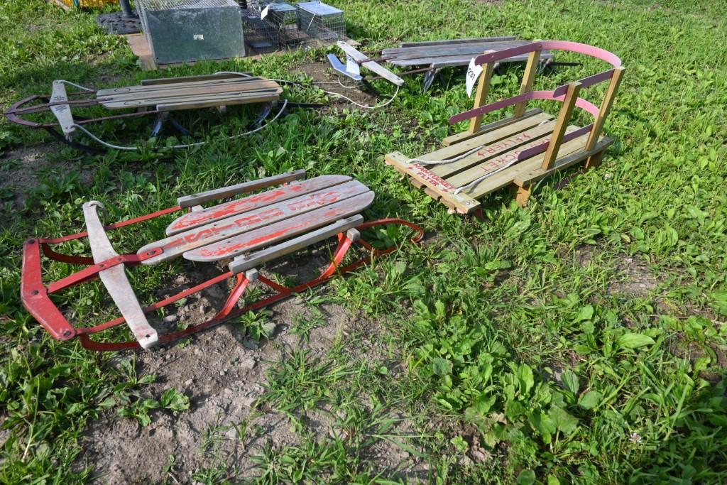 Nantucket Flyer Sled and Flexible Flyer Runner Sled