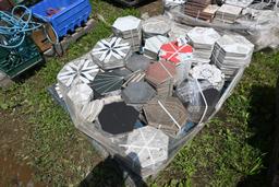 Pallet of Misc Hexagon Tile