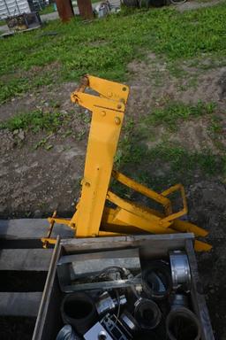 Scaffold Jacks, Wire, PVC Pipe Fittings, DeWalt Case