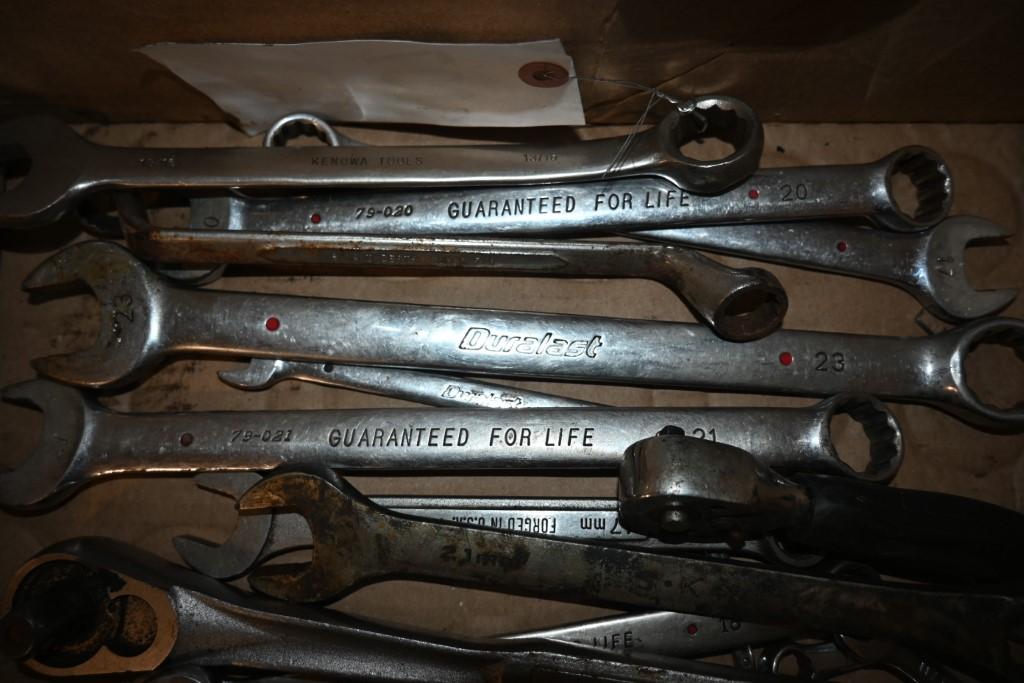 Box of Misc Wrenches