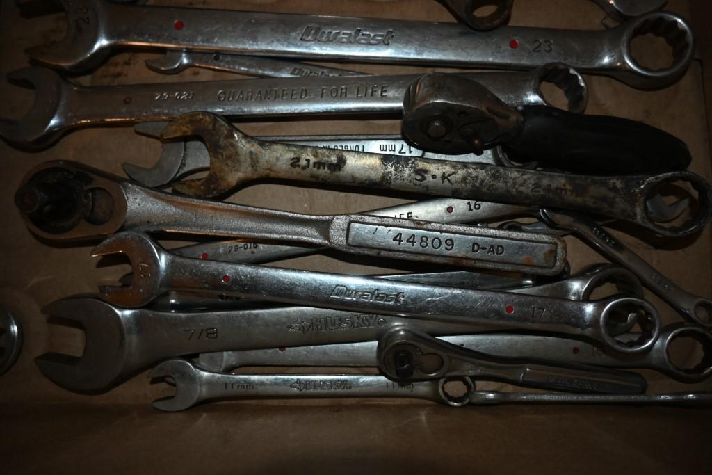 Box of Misc Wrenches