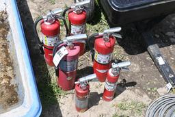 6 Fire Extinguishers