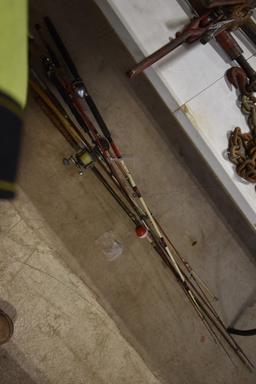 Group of Fishing Poles